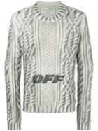 Off-white Spray Jumper - Grey