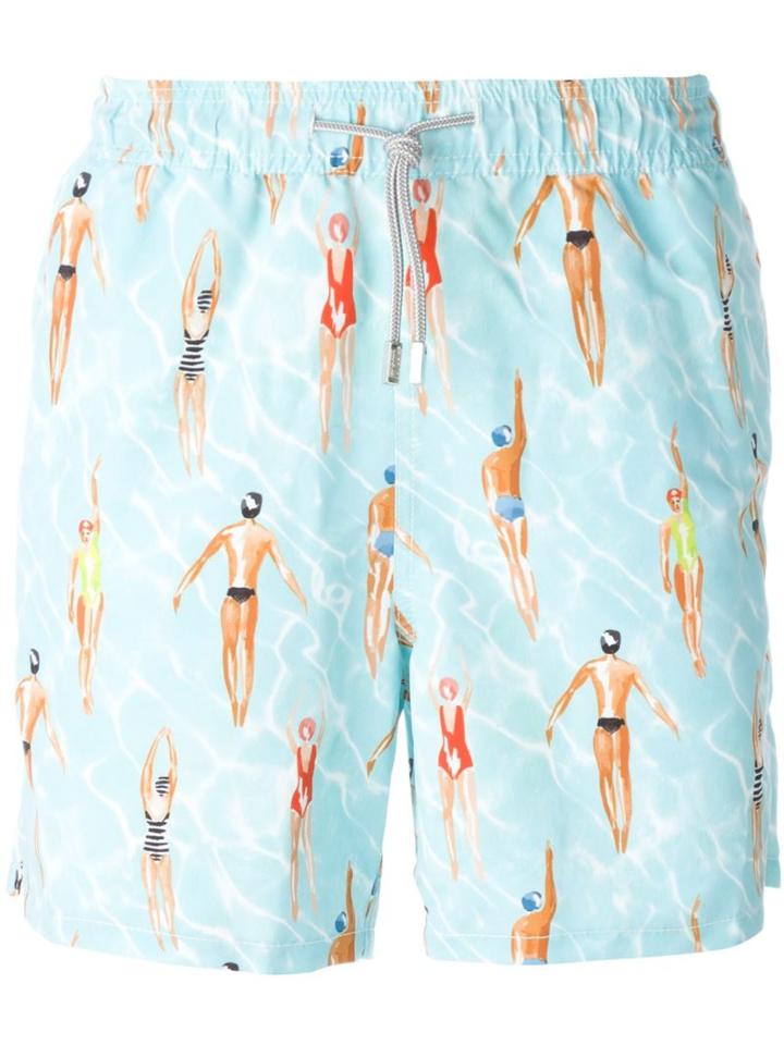 Mc2 'gustavia Hawaii' Swim Short