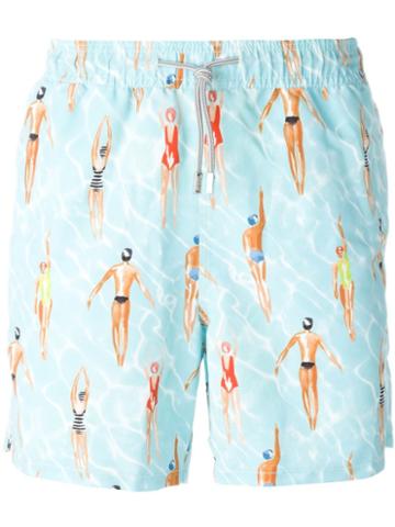 Mc2 'gustavia Hawaii' Swim Short