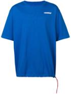 Unravel Project Drawstring Hem T-shirt - Blue