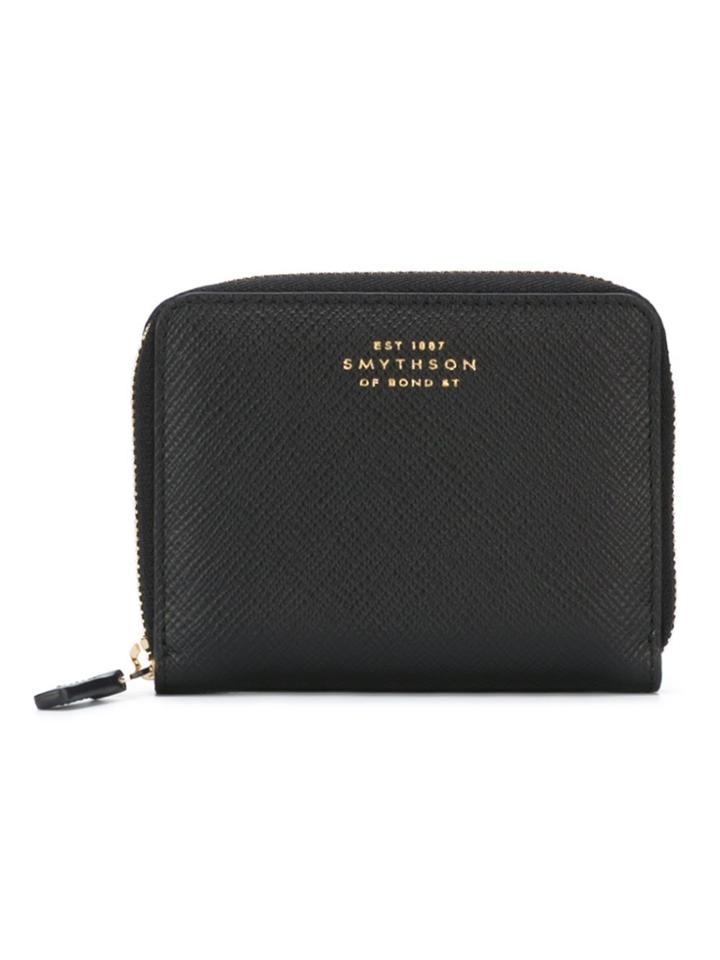 Smythson Small Wallet - Black