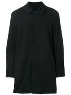 Calvin Klein Single-breasted Coat - Black