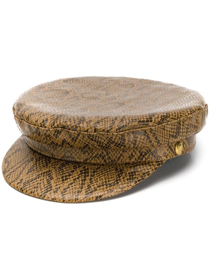 Manokhi Mano Hat - Brown