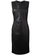 Versace Baroque Embroidery Dress - Black