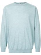 H Beauty & Youth Round Neck Jumper - Blue