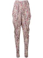 Isabel Marant Paisley Print Loose Trousers - White