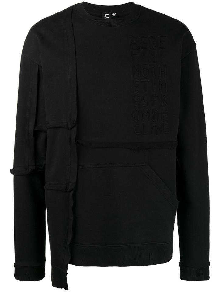 Liam Hodges Aponysus Crew Neck Sweatshirt - Black