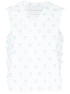 Writtenafterwards Floral-embroidered Shirt - White
