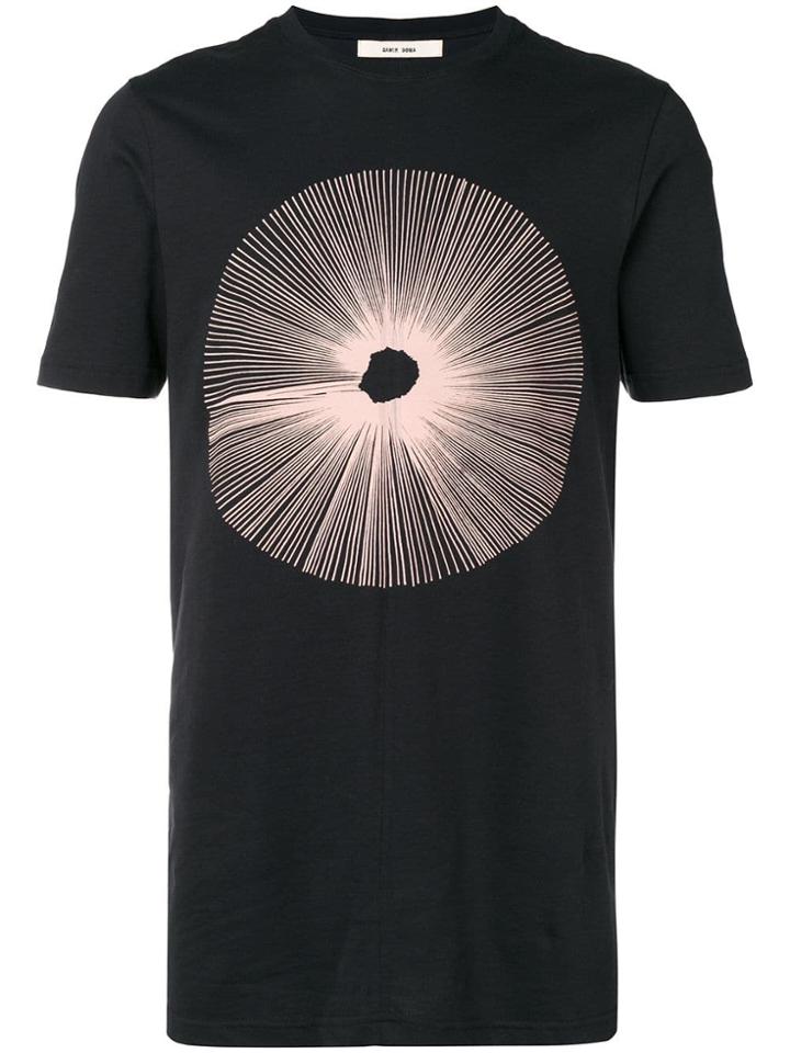 Damir Doma Geometric Print T-shirt - Black