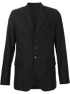 Ann Demeulemeester Classic Formal Blazer, Men's, Size: Small, Black, Cotton/wool