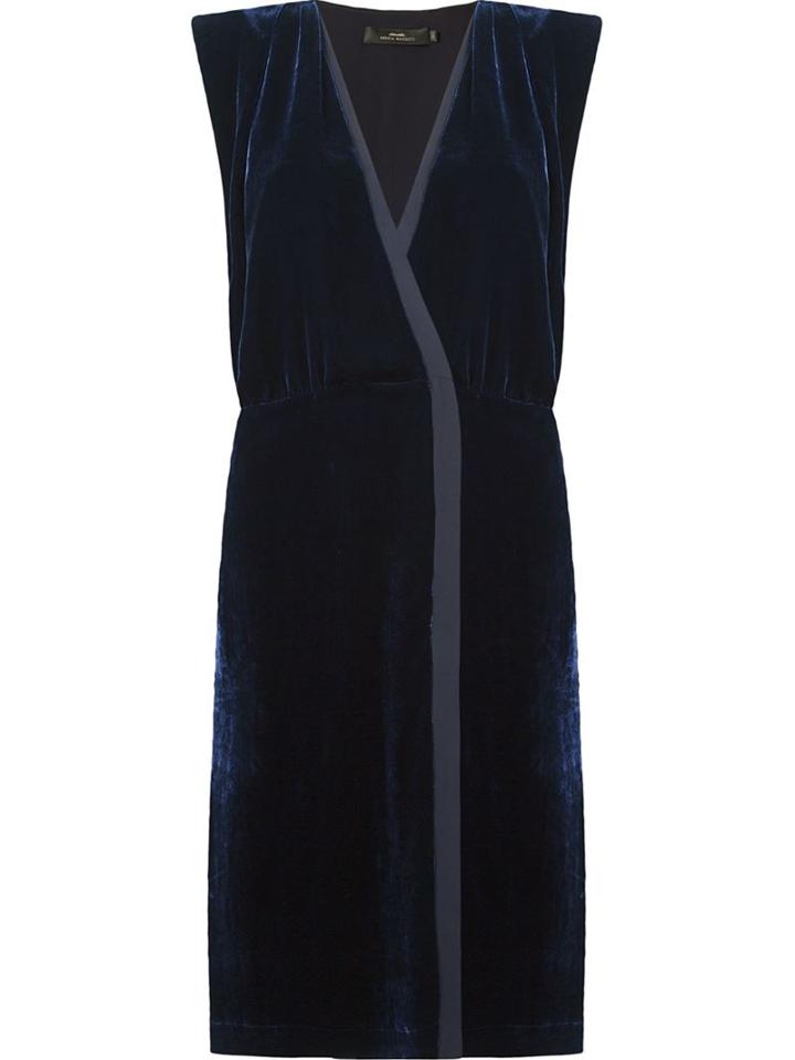 Andrea Marques Midi Velvet Dress, Women's, Size: 38, Black, Silk/viscose