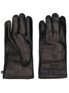Philipp Plein Short-length Gloves - Black