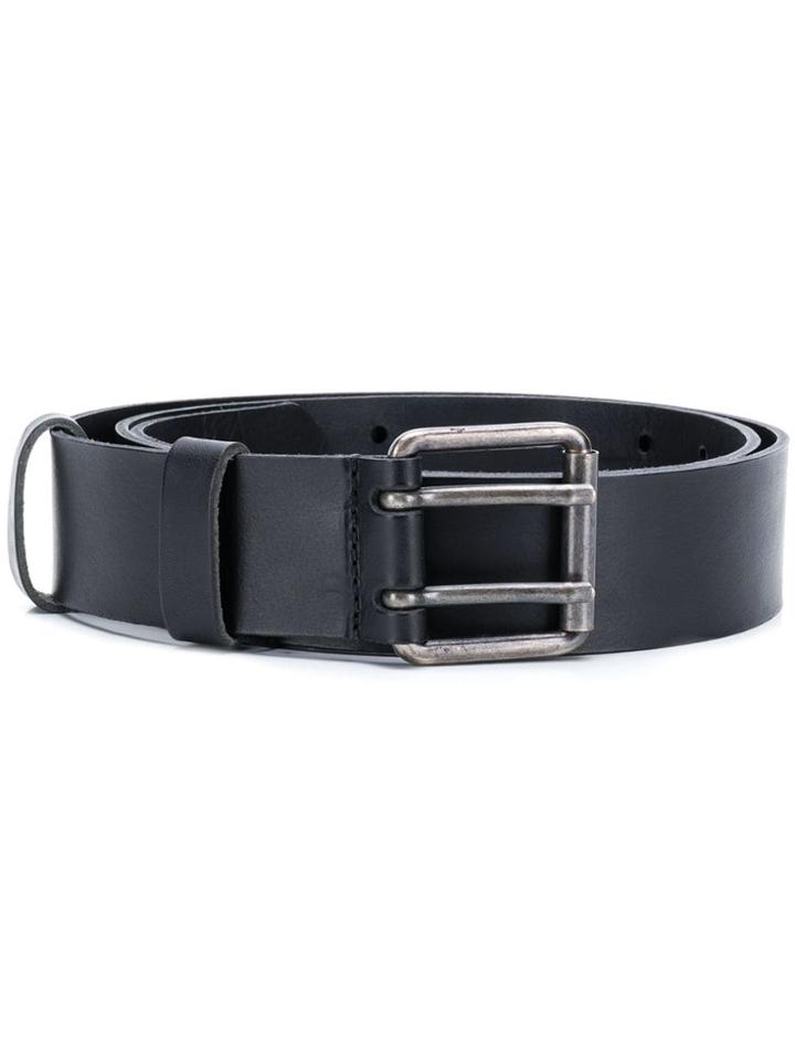 Raf Simons Double-buckle Belt - Black