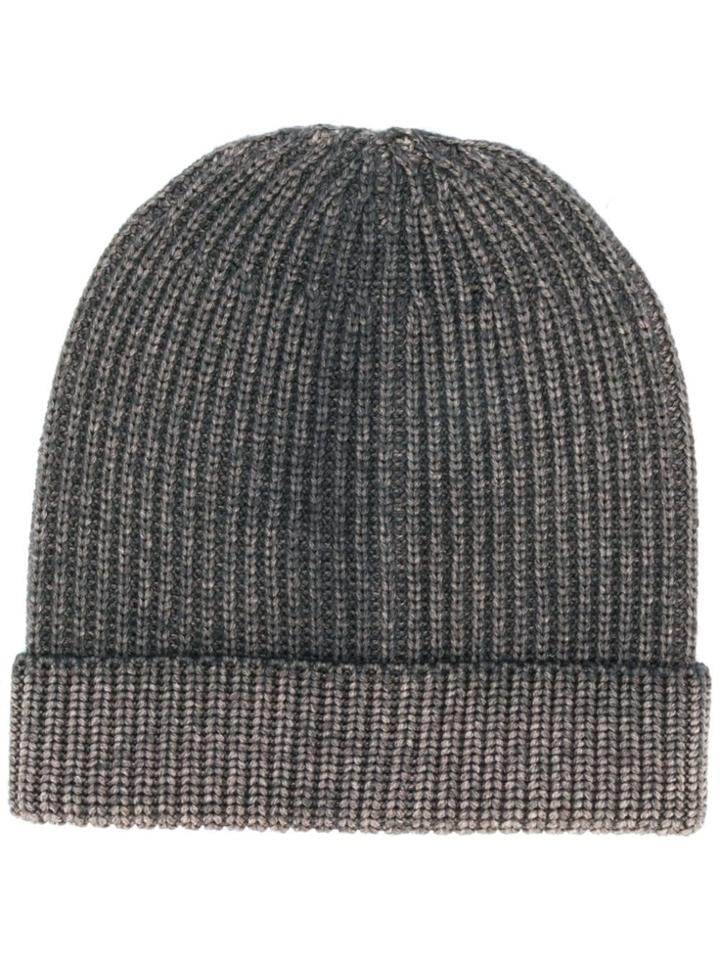 Altea Knitted Beanie Hat - Brown
