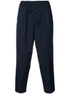 Marni High-waist Trousers, Men's, Size: 44, Blue, Cotton