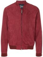 Herno Biker Suede Jacekt - Red