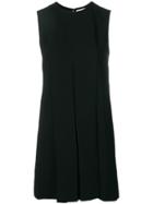 Sonia Rykiel Pleated Mini Dress - Black