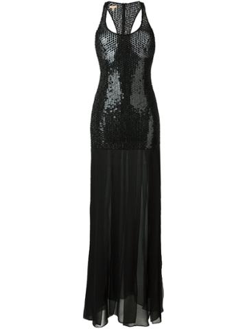 Michael Kors Sequin Embellished Long Dress