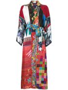 Rianna + Nina Multi-print Long Kimono Jacket - Multicolour