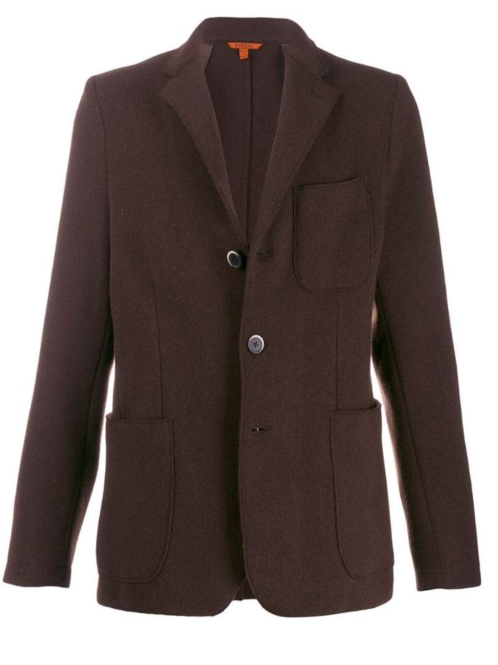 Barena Wool Blend Blazer - Brown