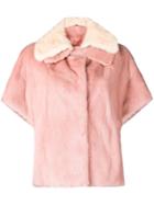Liska Shortsleeved Winter Jacket - Pink