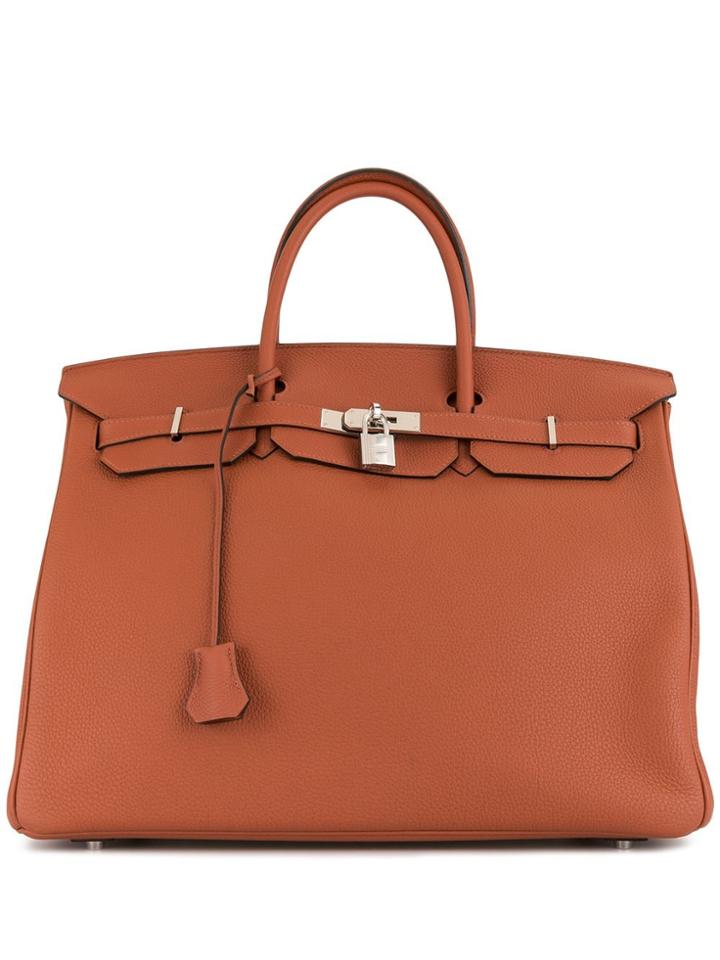 Hermès Pre-owned Birkin 40 Tote - Brown
