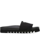 Joshua Sanders La Slidders, Women's, Size: 39, Black, Polyester/leather/rubber