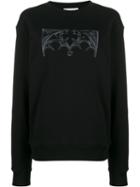 Jw Anderson Gates Embroidered Sweatshirt - Black