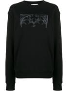 Jw Anderson Gates Embroidered Sweatshirt - Black