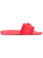 Versace Medusa Slides - Red