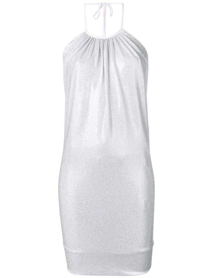 Alexandre Vauthier Fitted Mini Dress - White