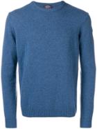 Paul & Shark Round Neck Jumper - Blue