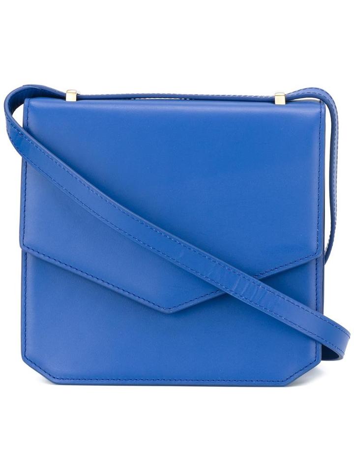 Tammy & Benjamin Iris Shoulder Bag, Women's, Blue, Leather