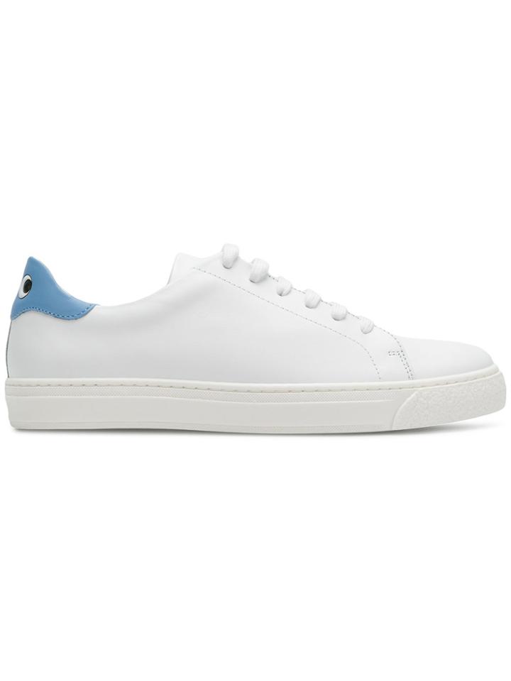 Anya Hindmarch Eyes Sneakers - White