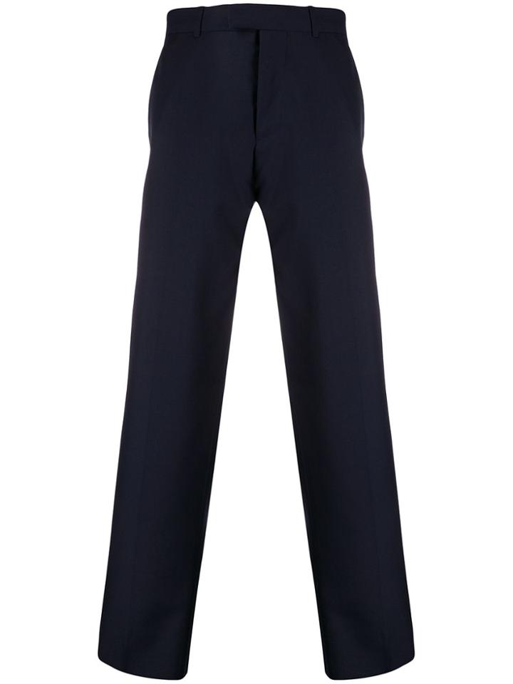 Oamc Slim-fit Tailored Trousers - Blue