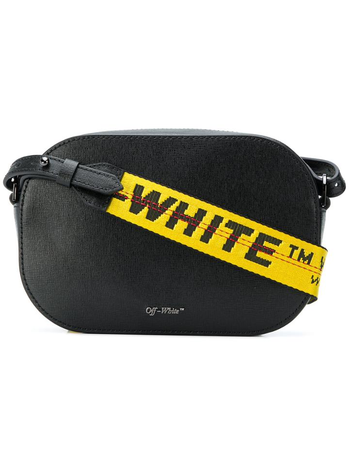 Off-white Logo Strap Bag - Black