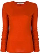 Damir Doma Soft Slim-fit Sweatshirt - Yellow & Orange