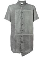 Lost & Found Rooms Large Patch Shirt - Grey