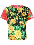 Richard Quinn Rose Printed T-shirt - Red
