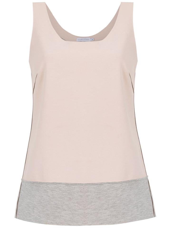 Mara Mac Sleeveless Top - Pink & Purple