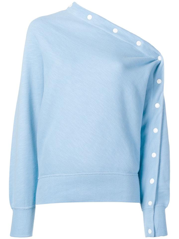 Rag & Bone Shoulder Cut Out Top - Blue