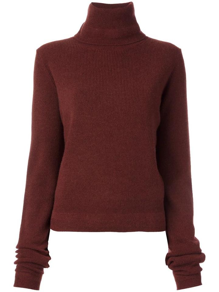 Paul Smith Turtleneck Jumper, Women's, Size: Medium, Brown, Cashmere