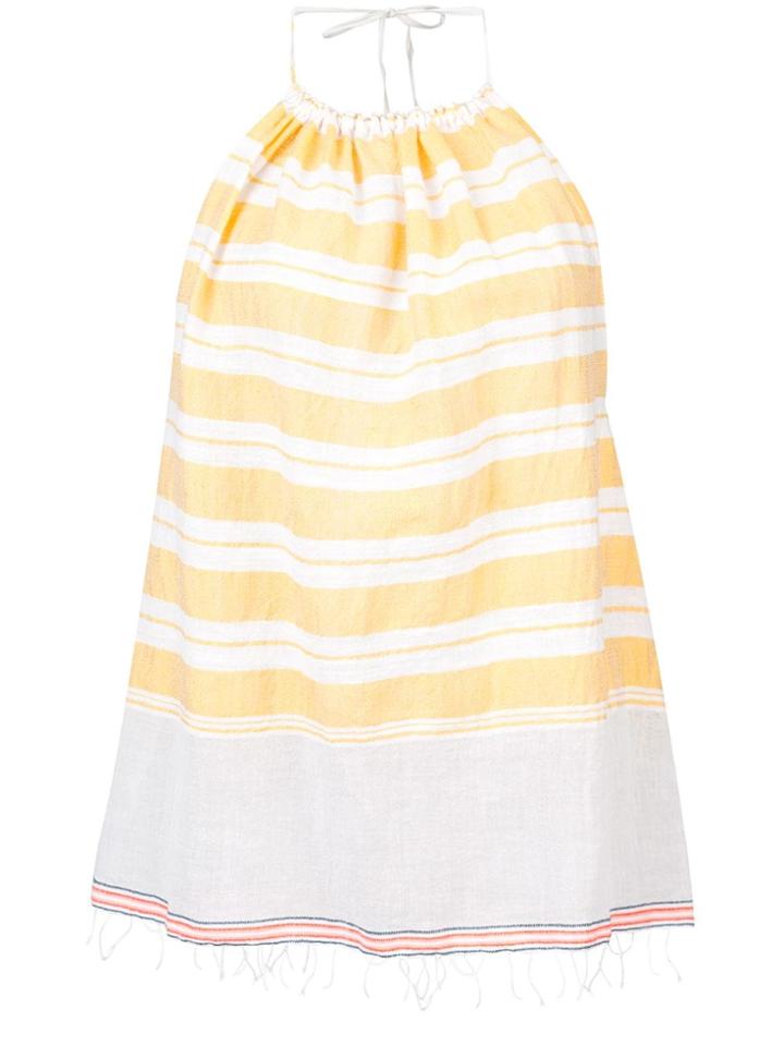 Lemlem Doro Halterneck Top - Yellow