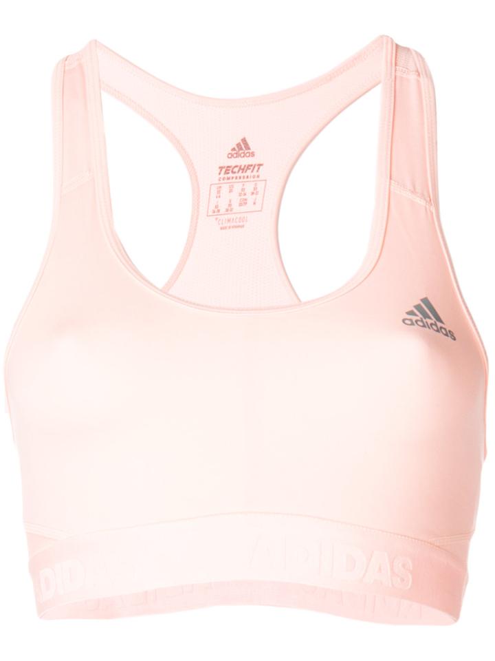 Adidas Don't Rest Alphaskin Sports Bra - Yellow & Orange