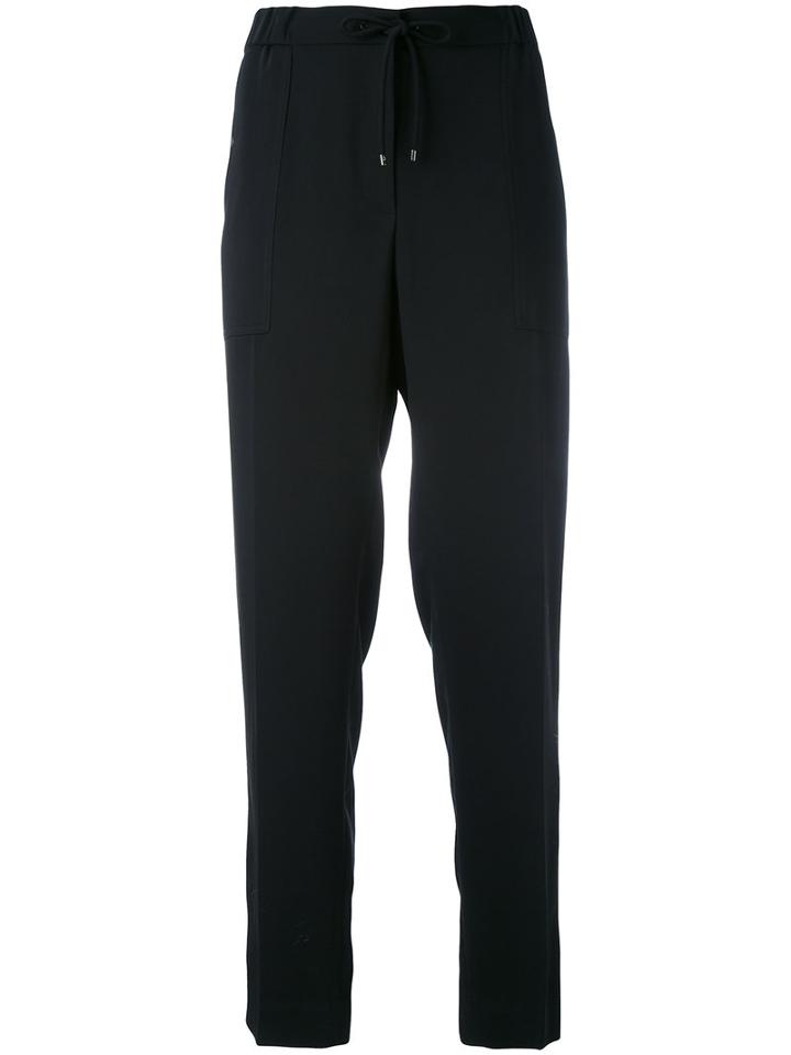 Kenzo - Tailored Trousers - Women - Polyester - 36, Black, Polyester