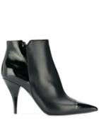 Casadei Stiletto Ankle Boots - Black