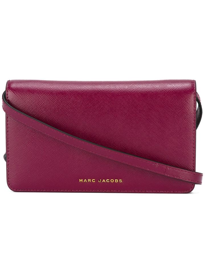 Marc Jacobs Cross Body Bag, Women's, Pink/purple, Leather