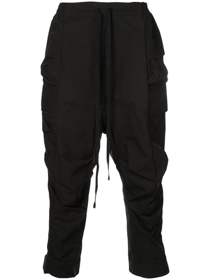 The Viridi-anne Tapered Sweatpants - Black