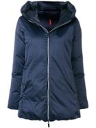 Rrd Hooded Feather Down Jacket - Blue