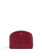 A.p.c. Half Moon Wallet - Red